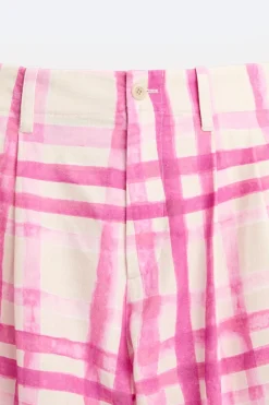 Best PANTALÓN ESTAMPADO CUADROS LIMITED EDITION Hombre Pantalones