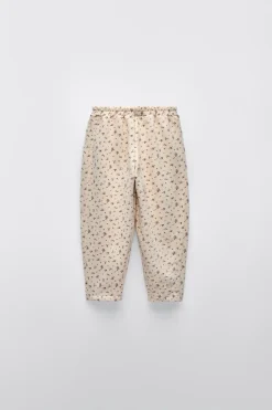 Niños ZARA 1½ - 6 Años·Pantalones|6 - 18 Meses·Pantalones / Leggings<PANTALÓN ESTAMPADO FLORES