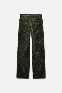 Hot PANTALÓN ESTAMPADO LONG LENGTH Mujer Pantalones