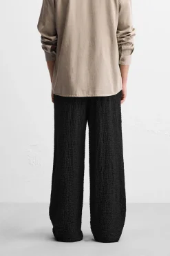 Discount PANTALÓN ESTRUCTURA JACQUARD Hombre Pantalones