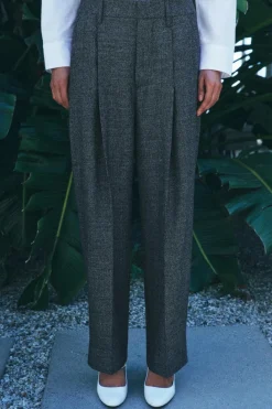 Sale PANTALÓN ESTRUCTURA LANA 100% ZW COLLECTION Mujer Pantalones