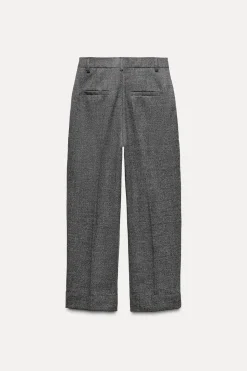 Sale PANTALÓN ESTRUCTURA LANA 100% ZW COLLECTION Mujer Pantalones