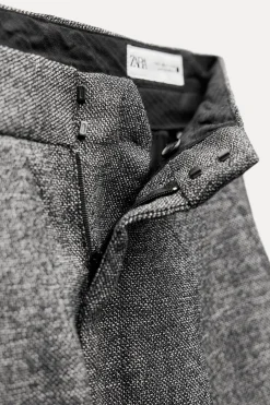 Sale PANTALÓN ESTRUCTURA LANA 100% ZW COLLECTION Mujer Pantalones