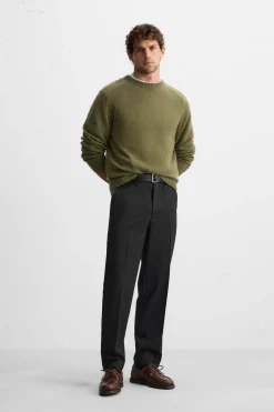Sale PANTALÓN ESTRUCTURA TWILL Hombre Pantalones