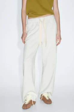 Sale PANTALÓN FELPA ANCHO Mujer Pantalones|Sudaderas / Joggers