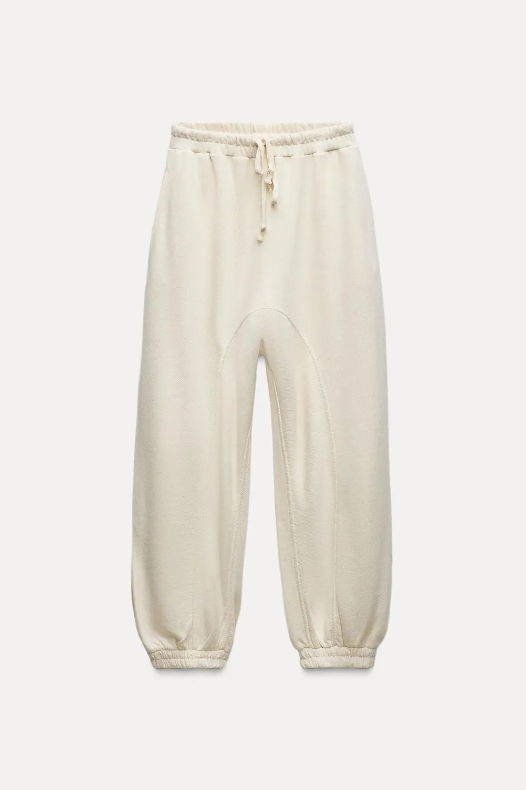 Online PANTALÓN FELPA BAGGY RÚSTICO Mujer Pantalones