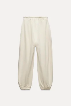 Online PANTALÓN FELPA BAGGY RÚSTICO Mujer Pantalones