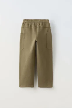 Niños ZARA 6 - 14 Años·Pantalones<PANTALÓN FELPA BOLSILLOS