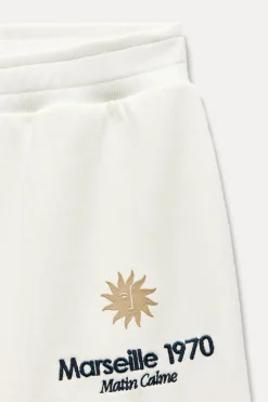 Fashion PANTALÓN FELPA BORDADO Mujer Pantalones|Sudaderas / Joggers