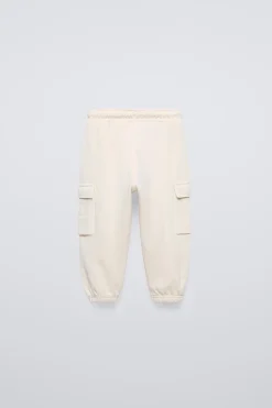 Niños ZARA 1½ - 6 Años·Pantalones|1½ - 6 Años·Chándal<PANTALÓN FELPA CARGO
