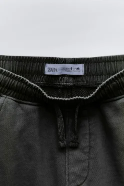 Niños ZARA 6 - 14 Años·Pantalones<PANTALÓN FELPA CARGO