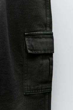 Niños ZARA 6 - 14 Años·Pantalones<PANTALÓN FELPA CARGO