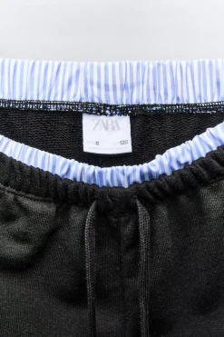 Niños ZARA 6 - 14 Años·Pantalones<PANTALÓN FELPA CARGO CINTURILLA