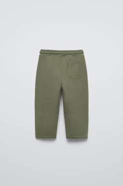 Niños ZARA 1½ - 6 Años·Pantalones / Leggings|6 - 18 Meses·Pantalones / Leggings<PANTALÓN FELPA COMBINADO