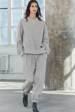 Hot PANTALÓN FELPA ETIQUETA Mujer Pantalones|Sudaderas / Joggers