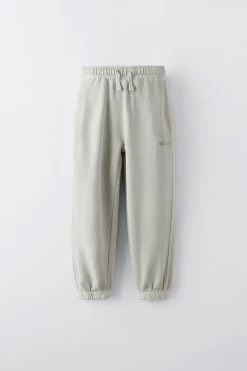 Niños ZARA 6 - 14 Años·Pantalones<PANTALÓN FELPA GARMENT DYE