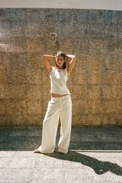 Best PANTALÓN FELPA RÚSTICO Mujer Pantalones