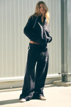 Best PANTALÓN FELPA TEXTO BANDA LATERAL Mujer Pantalones|Sudaderas / Joggers