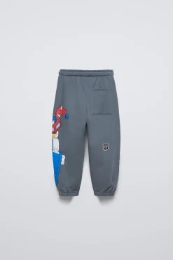 Niños ZARA 1½ - 6 Años·Pantalones / Leggings|1½ - 6 Años·Total Look<PANTALÓN FELPA TRANSFORMERS ©