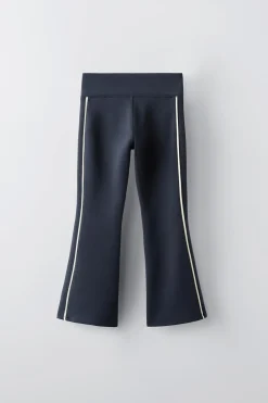 Niños ZARA 6 - 14 Años·Pantalones|6 - 14 Años·Deporte / Jogging<PANTALÓN FLARE BANDA