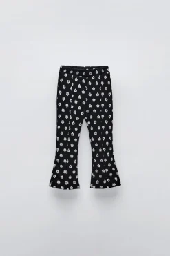 Niños ZARA 1½ - 6 Años·Pantalones|6 - 18 Meses·Pantalones / Leggings<PANTALÓN FLARE ESTAMPADO