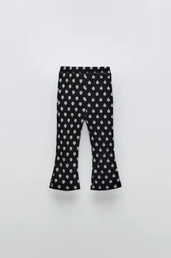 Niños ZARA 1½ - 6 Años·Pantalones|6 - 18 Meses·Pantalones / Leggings<PANTALÓN FLARE ESTAMPADO