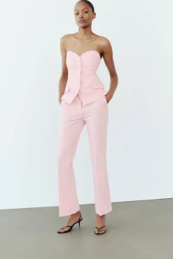 Fashion PANTALÓN FLARE FULL LENGHT Mujer Pantalones