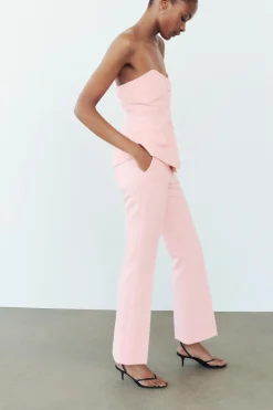 Fashion PANTALÓN FLARE FULL LENGHT Mujer Pantalones