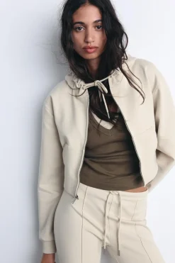 Hot PANTALÓN FLARE INTERLOCK COSTURAS Mujer Pantalones|Sudaderas / Joggers