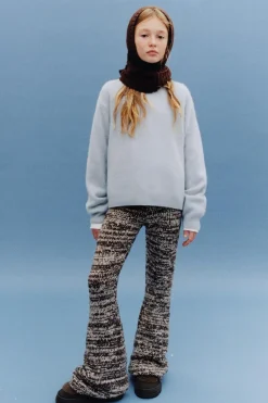 Niños ZARA 6 - 14 Años·Punto|6 - 14 Años·Pantalones<PANTALÓN FLARE PUNTO