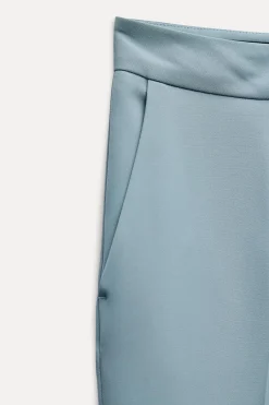 Online PANTALÓN FLARE TIRO ALTO Mujer Pantalones