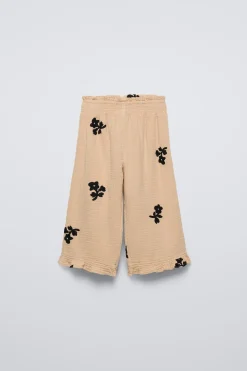 Niños ZARA 1½ - 6 Años·Pantalones|1½ - 6 Años·Total Look<PANTALÓN FLORES FLOCK