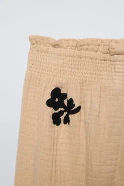 Niños ZARA 1½ - 6 Años·Pantalones|1½ - 6 Años·Total Look<PANTALÓN FLORES FLOCK