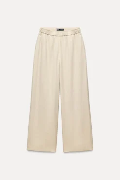 Best PANTALÓN FLUIDO ANCHO Mujer Pantalones