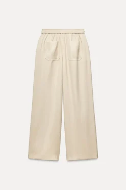 Best PANTALÓN FLUIDO ANCHO Mujer Pantalones