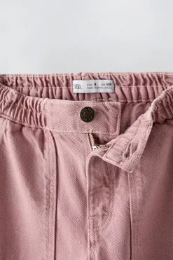 Niños ZARA 6 - 14 Años·Pantalones<PANTALÓN FLUIDO BOLSILLOS