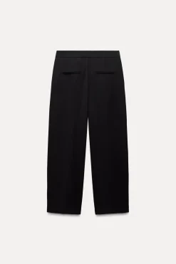 Fashion PANTALÓN FLUIDO CRUCE DELANTERO Mujer Pantalones