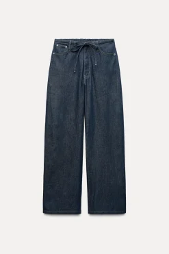 Clearance PANTALÓN FLUIDO EFECTO DENIM Mujer Jeans