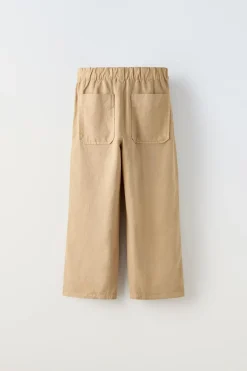 Niños ZARA 6 - 14 Años·Pantalones<PANTALÓN FLUIDO MAXIBOLSILLOS