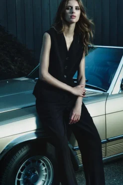 Discount PANTALÓN FLUIDO RECTO ZW COLLECTION Mujer Pantalones