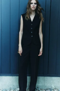 Discount PANTALÓN FLUIDO RECTO ZW COLLECTION Mujer Pantalones