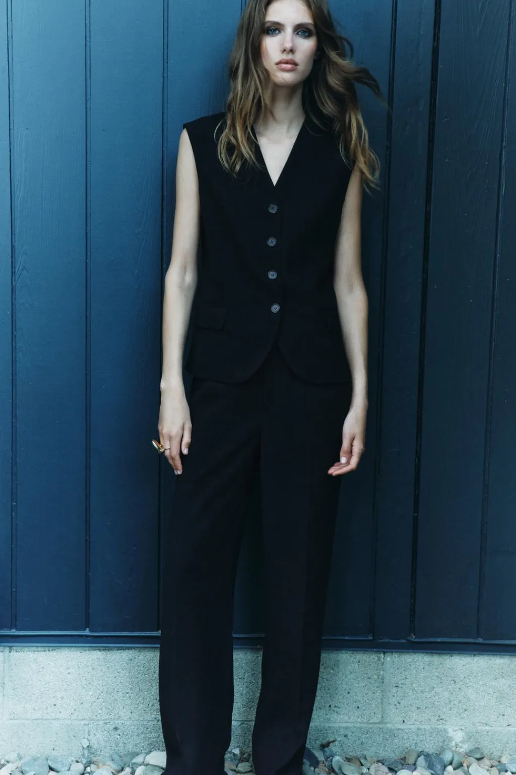 Discount PANTALÓN FLUIDO RECTO ZW COLLECTION Mujer Pantalones