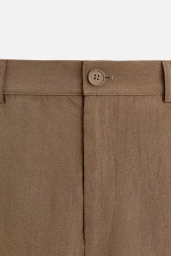 Outlet PANTALÓN FLUIDO STRAIGHT FIT Hombre Pantalones