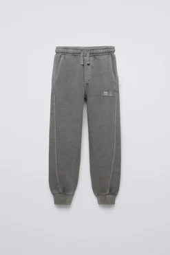 Niños ZARA 6 - 14 Años·Pantalones<PANTALÓN GARMENT DYE ETIQUETA