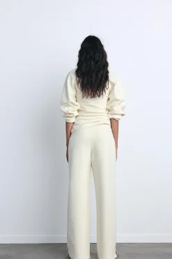 Sale PANTALÓN INTERLOCK ABERTURA Mujer Pantalones|Sudaderas / Joggers