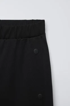 Niños ZARA 6 - 14 Años·Pantalones<PANTALÓN INTERLOCK BOTONES