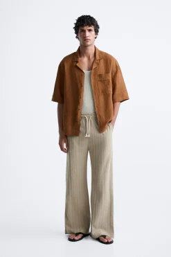 Discount PANTALÓN JACQUARD RAYAS Hombre Pantalones