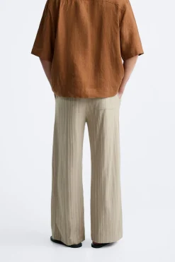 Discount PANTALÓN JACQUARD RAYAS Hombre Pantalones