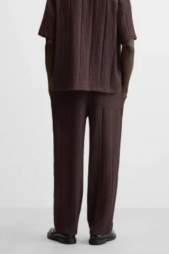 Discount PANTALÓN JACQUARD RAYAS Hombre Pantalones