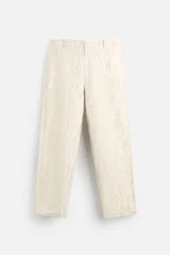 Clearance PANTALÓN JACQUARD RELIEVES Hombre Pantalones